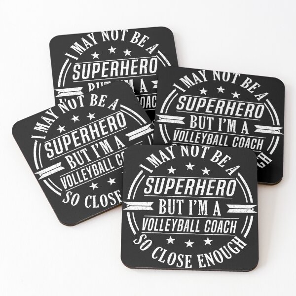 Artikelvorschau, Ich bin vielleicht kein Superheld, aber ich bin ein Volleyballtrainer so nah genug, lustige Geschenke für Freunde, Geburtstagsgeschenke entworfen und verkauft von Bodhichitta.