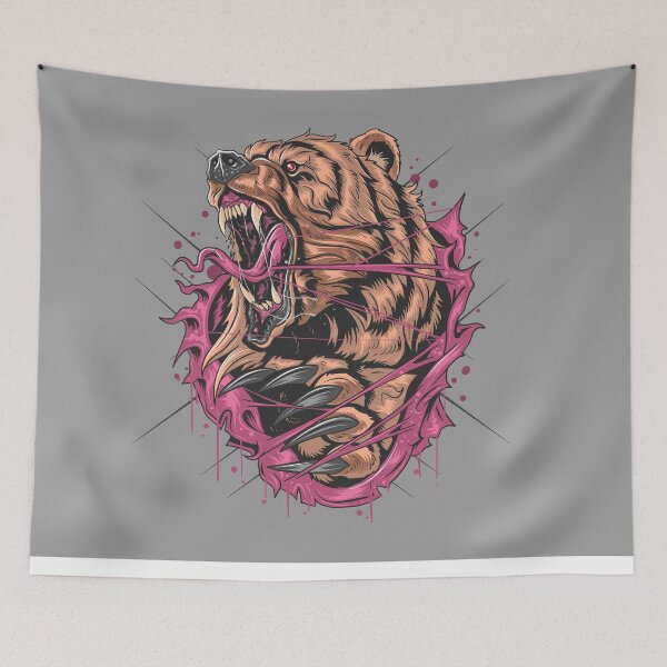 Item preview, Angry Cool Grizzly Bear designed and sold by Easy-Pro-Gifts.