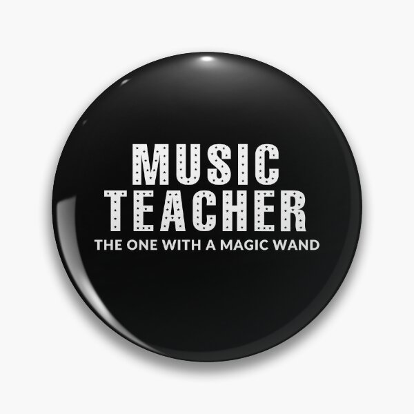 Item preview, Music Teacher The One with a Magic Wand | Back to School | Music Teacher | Educator designed and sold by 732Studio.