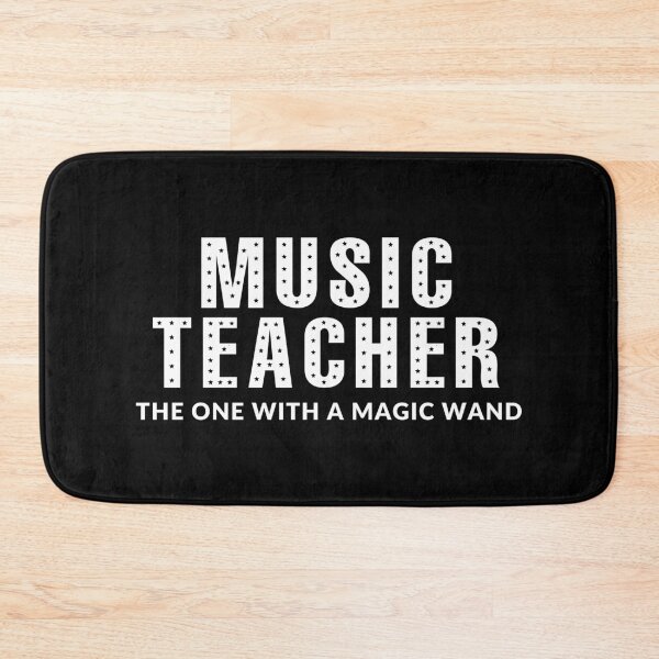 Item preview, Music Teacher The One with a Magic Wand | Back to School | Music Teacher | Educator designed and sold by 732Studio.