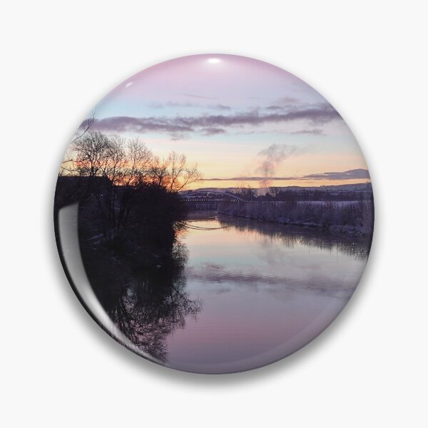 Item preview, Sunrise over the River Clyde designed and sold by FlikeNoir.