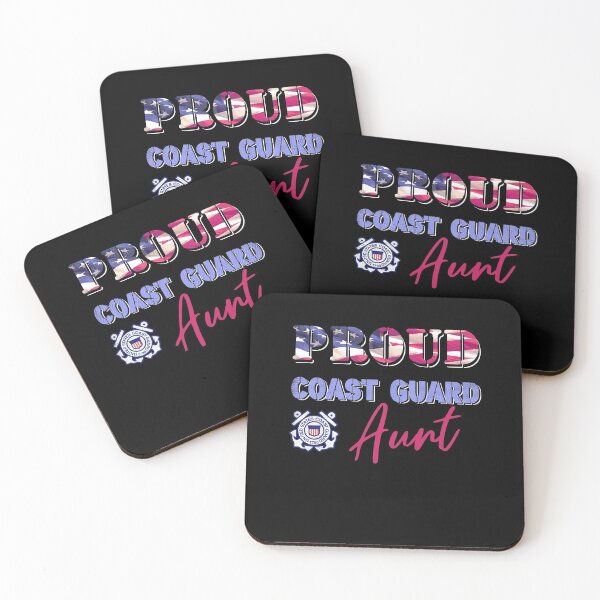 Item preview, U.S. Coast Guard Day Proud Coast Guard Aunt designed and sold by EasyPrintGift.