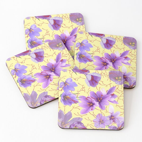 Item preview, Saffron Flower - Color variation: calamansi  designed and sold by Eejee-SK.