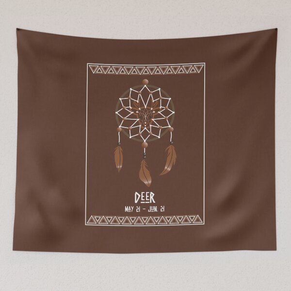 Item preview, Copie de Native American Astrological Sign - Deer/Gemini designed and sold by Alukia.