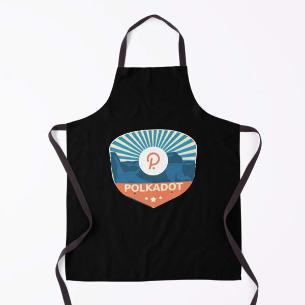 Artikelvorschau, Polkadot DOT Crypto Mountain Badge Cryptocurrency Pastelle entworfen und verkauft von Bitcoin-Fashion.