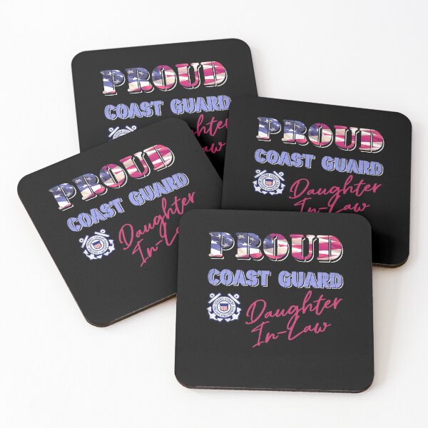 Item preview, Proud Coast Guard Daughter-In-Law designed and sold by EasyPrintGift.