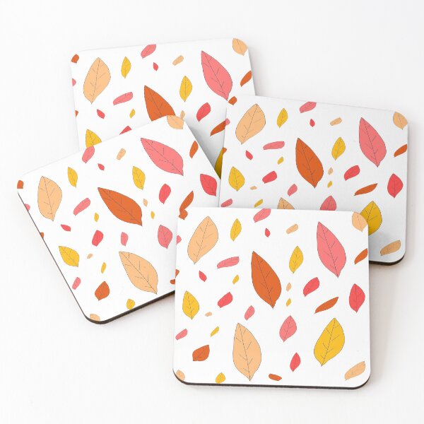 Item preview, autumn landscape fallen leaves abstract designed and sold by malliara.