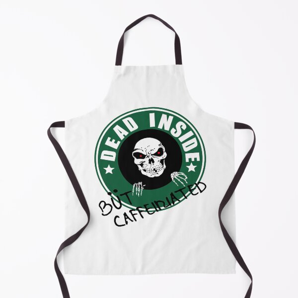 Item preview, Dead Inside But Caffeinated designed and sold by printhappy4you.