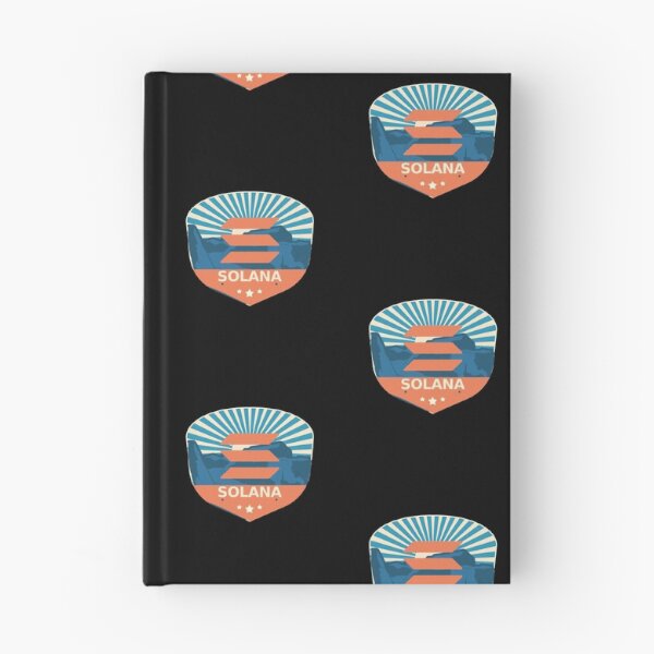 Item preview, Solana SOL Crypto Mountain Badge Cryptocurrency Pastels designed and sold by Bitcoin-Fashion.
