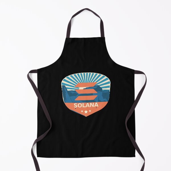 Item preview, Solana SOL Crypto Mountain Badge Cryptocurrency Pastels designed and sold by Bitcoin-Fashion.