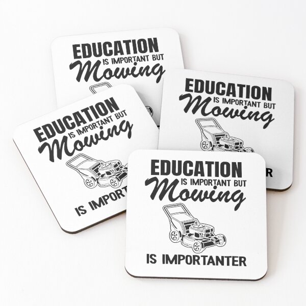 Item preview, Lawn Mowing Is Importanter Funny Gardening Gift Landscaping designed and sold by Stronzi.