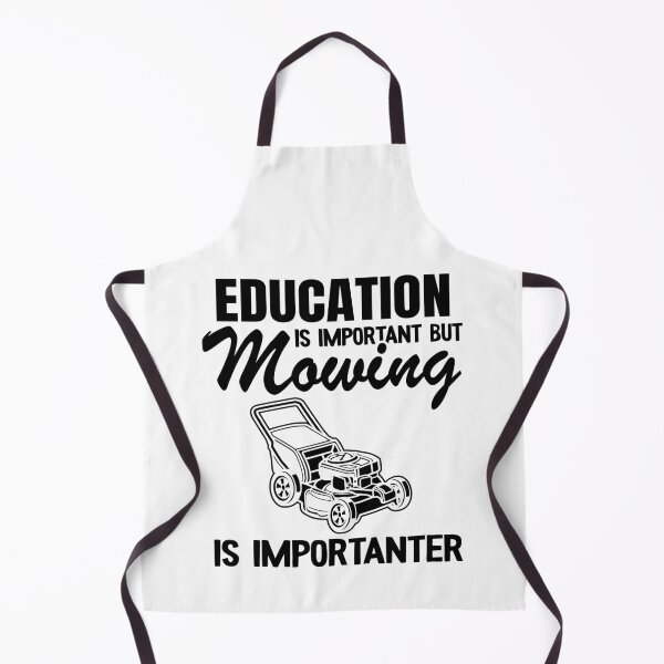 Item preview, Lawn Mowing Is Importanter Funny Gardening Gift Landscaping designed and sold by Stronzi.