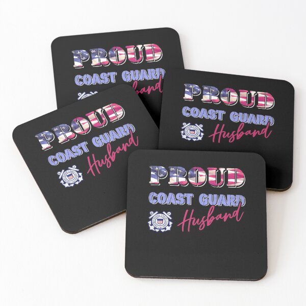 Item preview, U.S. Coast Guard Day Proud Coast Guard Husband designed and sold by EasyPrintGift.