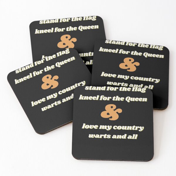 Item preview, Stand For The Flag Kneel For The Queen Design designed and sold by StormyMuse.
