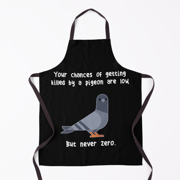 Item preview, Never Zero Pigeon designed and sold by Clara Hollins.