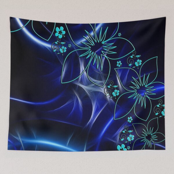 Item preview, Fantasy Blue Decorative Flower Petals designed and sold by FreedomUniverse.