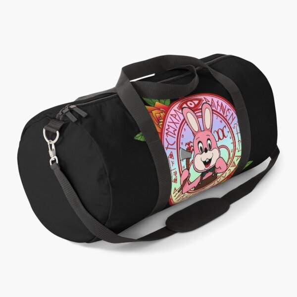 Robbie the Rabbit - Silent Hill 3 (Pastel Rainbow Version) Duffle Bag
