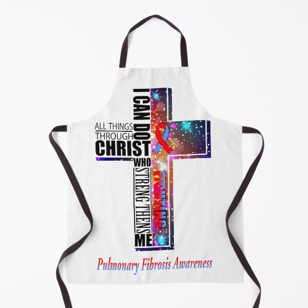 Item preview, I Can Do All Things Through Christ Pulmonary Fibrosis Awareness designed and sold by Brad-FI.