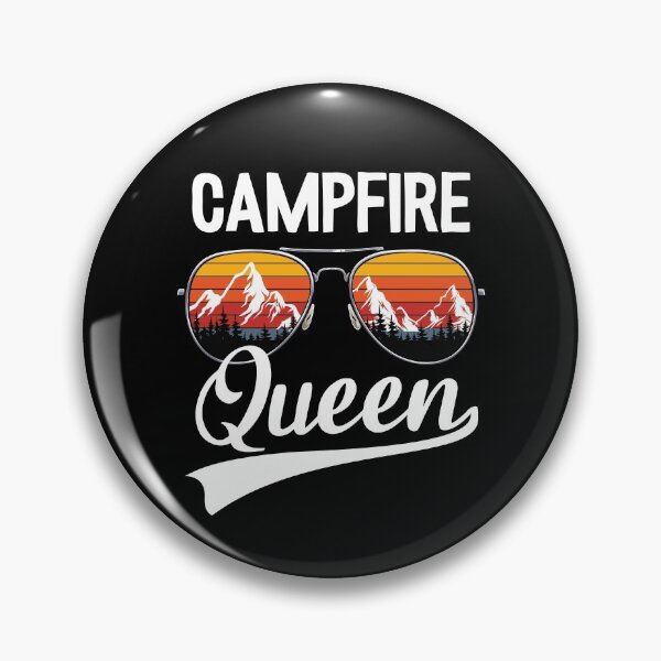 Item preview, Campfire Queen Funny Camping designed and sold by Stronzi.