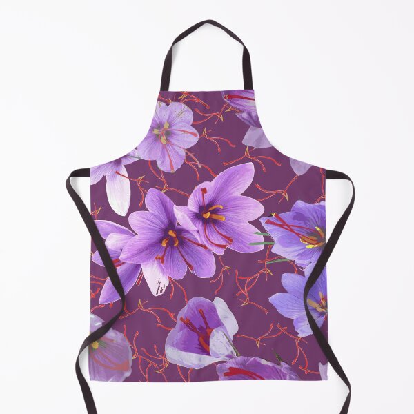 Item preview, Saffron flowers - Color variation: Violet Iris designed and sold by Eejee-SK.