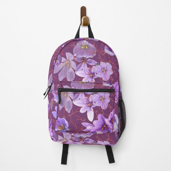 Item preview, Saffron flowers - Color variation: Violet Iris designed and sold by Eejee-SK.