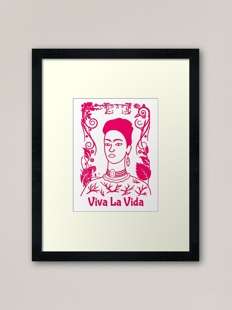 Viva la Vida Framed Print by Frida Kahlo