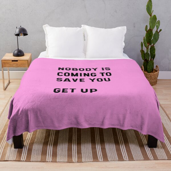 Item preview, NOBODY IS COMING TO SAVE YOU designed and sold by UNNETart.