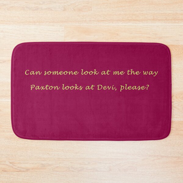Item preview, Can someone look at me the way Paxton looks at Devi please? designed and sold by purplewings03.