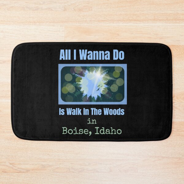 Item preview, All I Wanna Do Is Walk Boise Woods designed and sold by artfulnotebook.