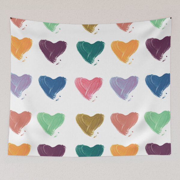 Item preview, Hearts in many colors designed and sold by GeoTeasters.