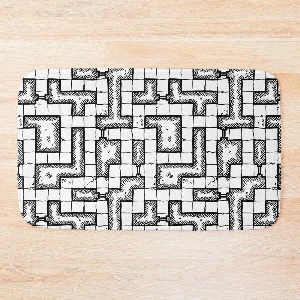 Item preview, RPG dungeon pattern designed and sold by MageTowerMaps.
