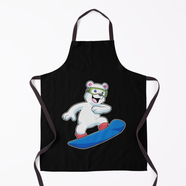 Item preview, Polar bear as Snowboarder with Snowboard designed and sold by Snabdesign84.