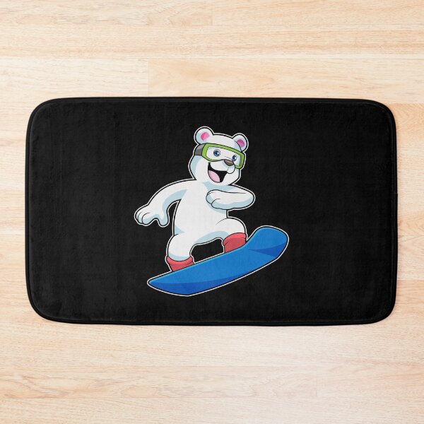 Item preview, Polar bear Snowboarder Snowboard designed and sold by Snabdesign84.