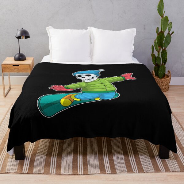 Item preview, Skeleton as Snowboarder with Snowboard designed and sold by Snabdesign84.