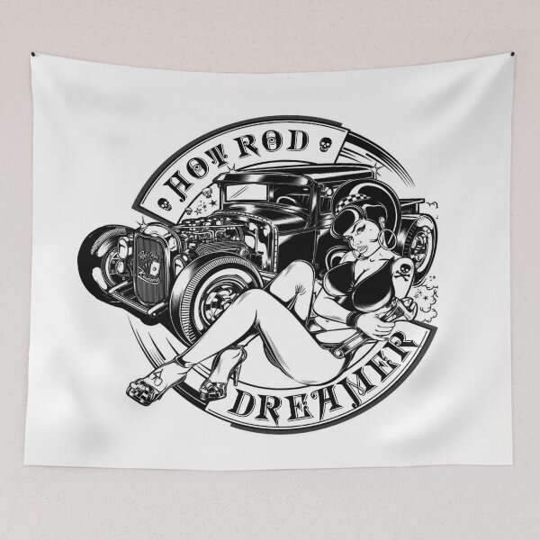Item preview, Hot Rod Dreamer, Vintage Car designed and sold by ronnieyoung.