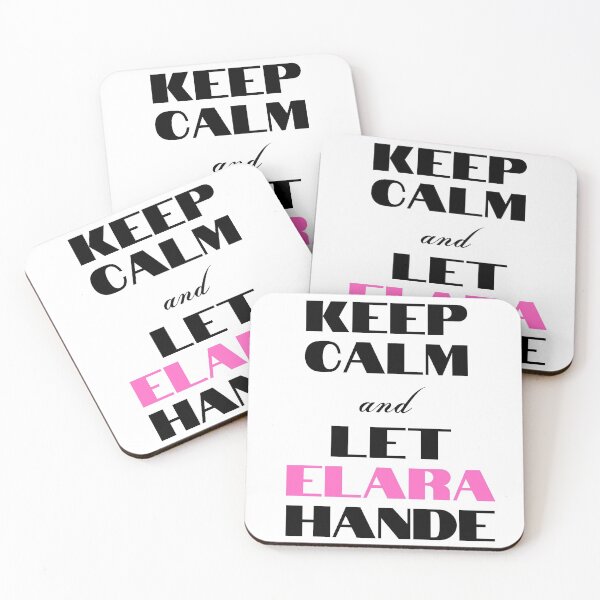 Item preview, Keep calm and let Elara handle it designed and sold by Codeking005.