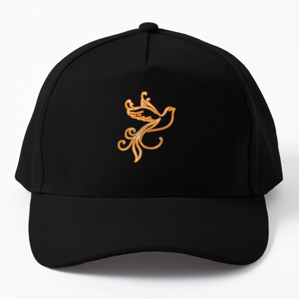 The golden bird Baseball Cap