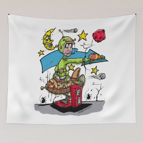 Item preview, Space Guy  designed and sold by bobtheartman.