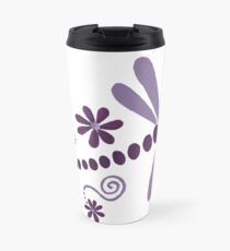 DRAGONFLY DANCE PURPLE Travel Mug