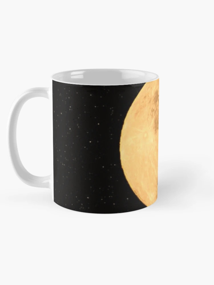 Thumbnail 5 of 6, Coffee Mug, Full Moon designed and sold by RBDESIGN SHOP.