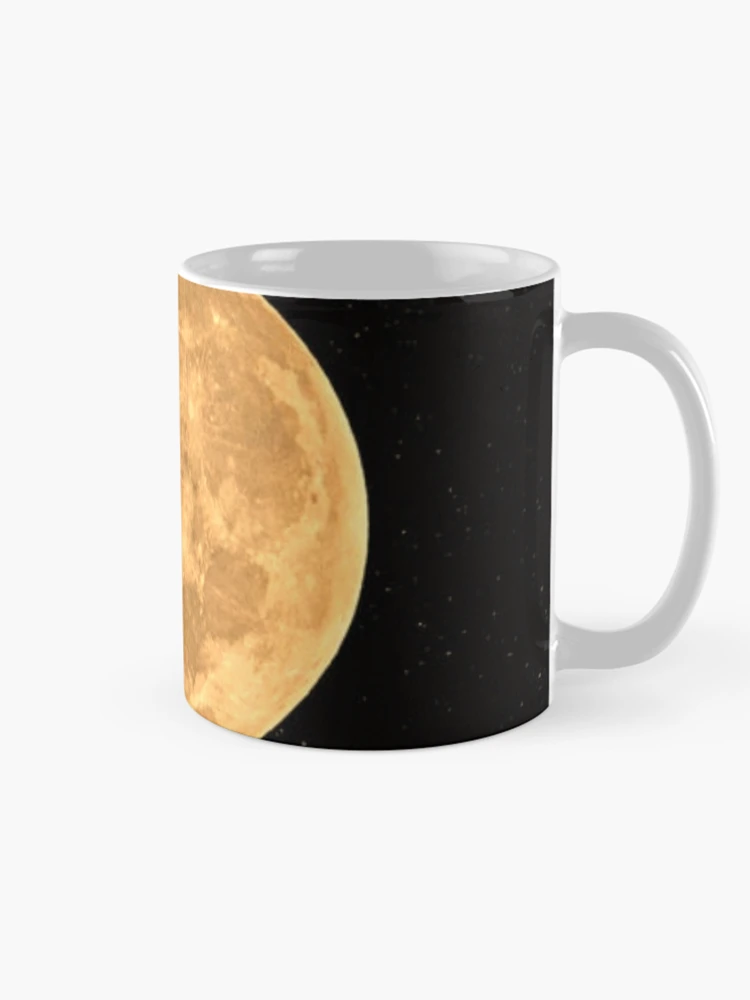 Thumbnail 3 of 6, Coffee Mug, Full Moon designed and sold by RBDESIGN SHOP.