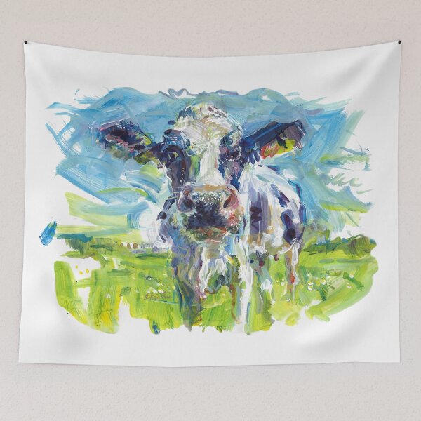 Item preview, Impressionist Cow designed and sold by elfeather.