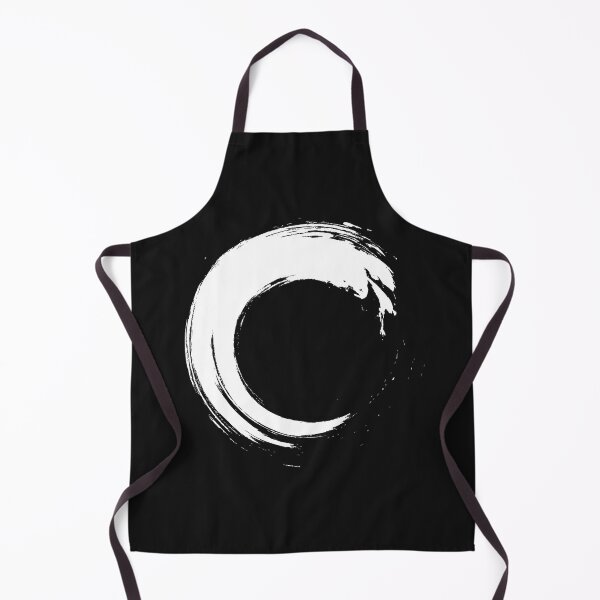 Item preview, Minimalist Black and White Enso Circle Design Abstract designed and sold by NancyMerkle.