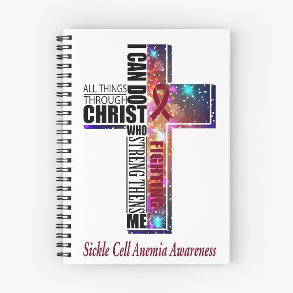 Item preview, I Can Do All Things Through Christ Sickle Cell Anemia Awareness designed and sold by Brad-FI.