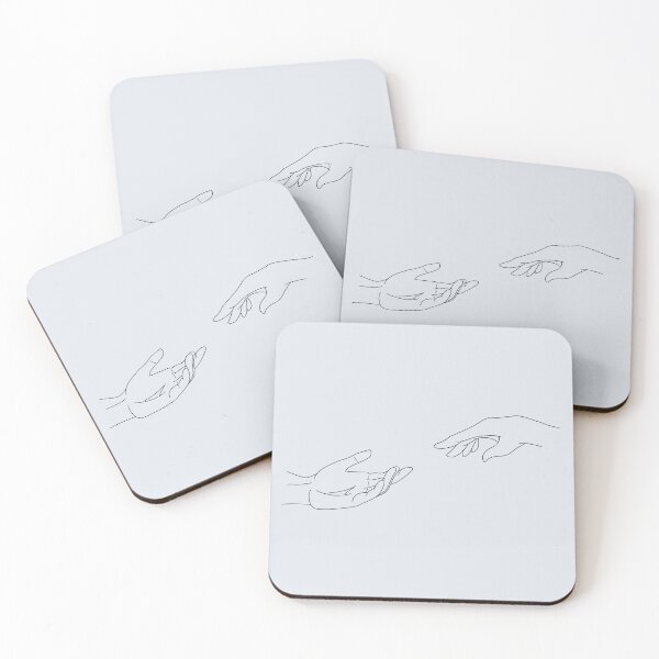 Item preview, Reaching out minimalist hands designed and sold by Lotti Ann.