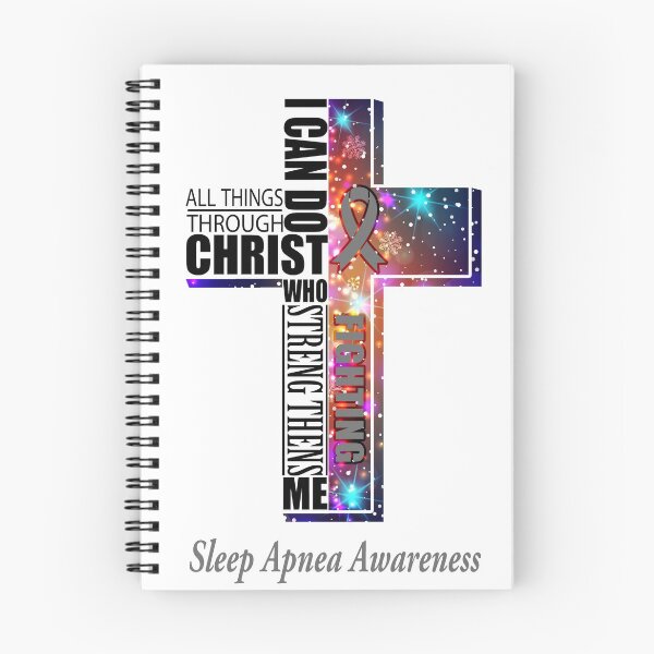 Item preview, I Can Do All Things Through Christ Sleep Apnea Awareness designed and sold by Brad-FI.