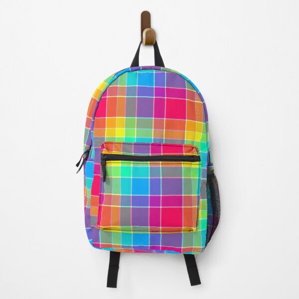 Item preview, Bright Rainbow Plaid designed and sold by moorecolinart.