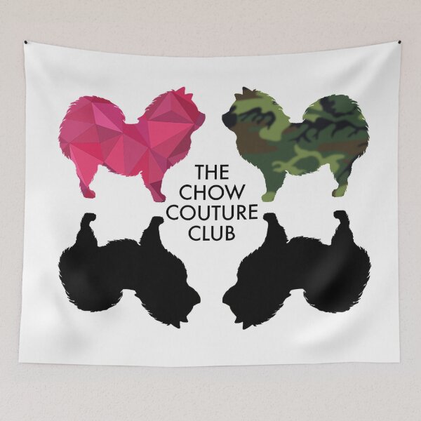 Item preview, Modern Chow Chow Dog Silhouettes designed and sold by Chow-Couture.