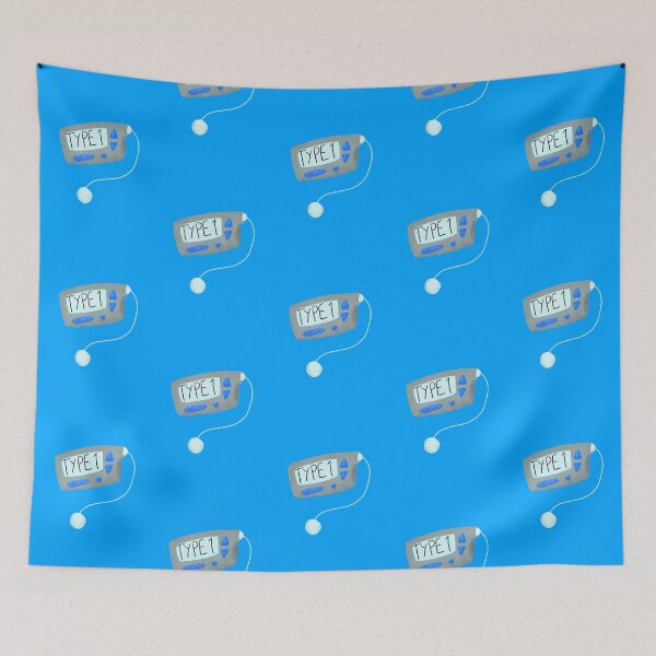 Item preview, Insulin pump with the text TYPE 1 designed and sold by Nadia Arsky.