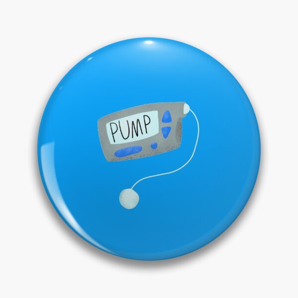 Item preview, Insulin pump with the text PUMP  designed and sold by Nadia Arsky.